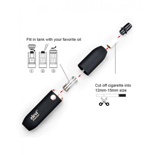 Elevi Phantom 900mAh Dry Herb Oil Vape Pen